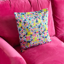 Load image into Gallery viewer, Medium multi-coloured cushion cover