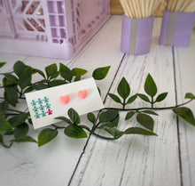 Load image into Gallery viewer, Neon jesmonite heart stud earrings