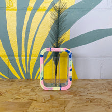Load image into Gallery viewer, Colourful rectangle jesmonite propagation vase