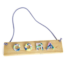 Load image into Gallery viewer, Nine Angels Hanging name plaque