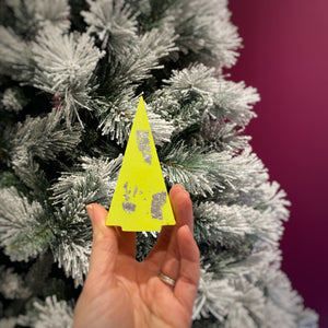 Neon Christmas tree