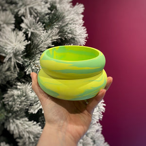 Neon bubble pot