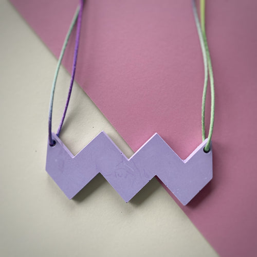 Zig zag necklace 5