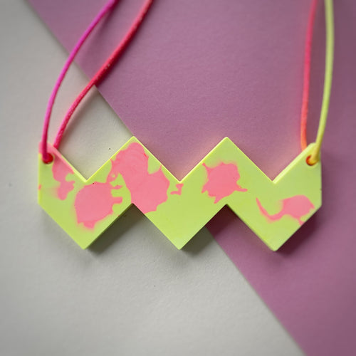 Zig zag necklace 7