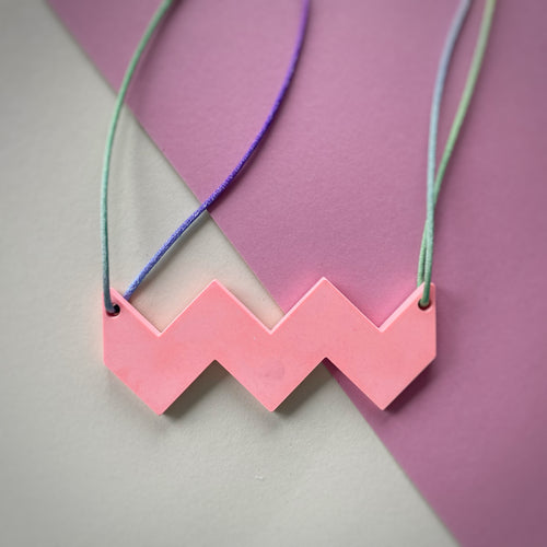 Zig zag necklace