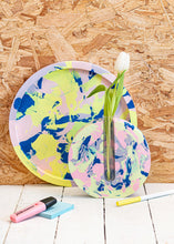 Load image into Gallery viewer, Neon circle test tube vase