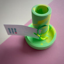 Load image into Gallery viewer, Green candle holder set of 3