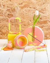 Load image into Gallery viewer, Neon circle test tube vase