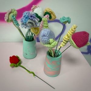 TAYPORT - Crochet flowers/vase workshop -  Sat 31st May