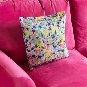 Medium multi-coloured cushion cover