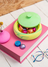 Load image into Gallery viewer, Neon lidded bowl