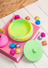 Load image into Gallery viewer, Neon lidded bowl