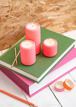 Load image into Gallery viewer, Neon tea light holders - set of 3