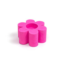 Load image into Gallery viewer, Neon flower candle + tea light holder
