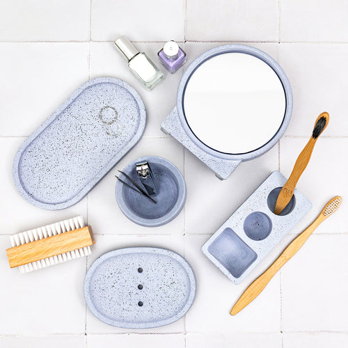 Jesmonite bathroom collection