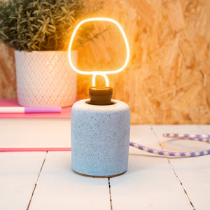 Jesmonite lamp workshop