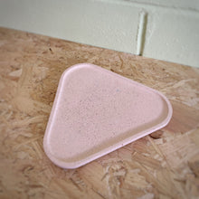 Load image into Gallery viewer, Lilac and peach triangle tray &amp; vase