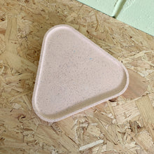 Load image into Gallery viewer, Lilac and peach triangle tray &amp; vase