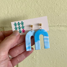 Load image into Gallery viewer, Zero waste arch earrings