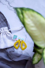 Load image into Gallery viewer, Nine Angels Lemon yellow, lilac &amp; mint adjustable necklace