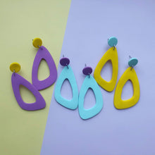 Load image into Gallery viewer, Nine Angels Lemon yellow, lilac &amp; mint adjustable necklace