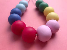 Load image into Gallery viewer, Nine Angels Pastel rainbow necklace