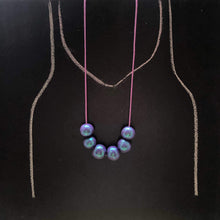 Load image into Gallery viewer, Nine Angels Purple sparkly necklace