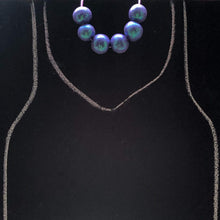 Load image into Gallery viewer, Nine Angels Purple sparkly necklace