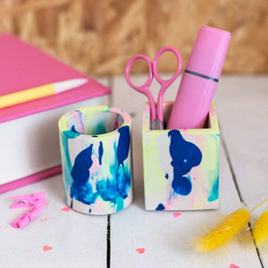Nine Angels Square and circle pot set